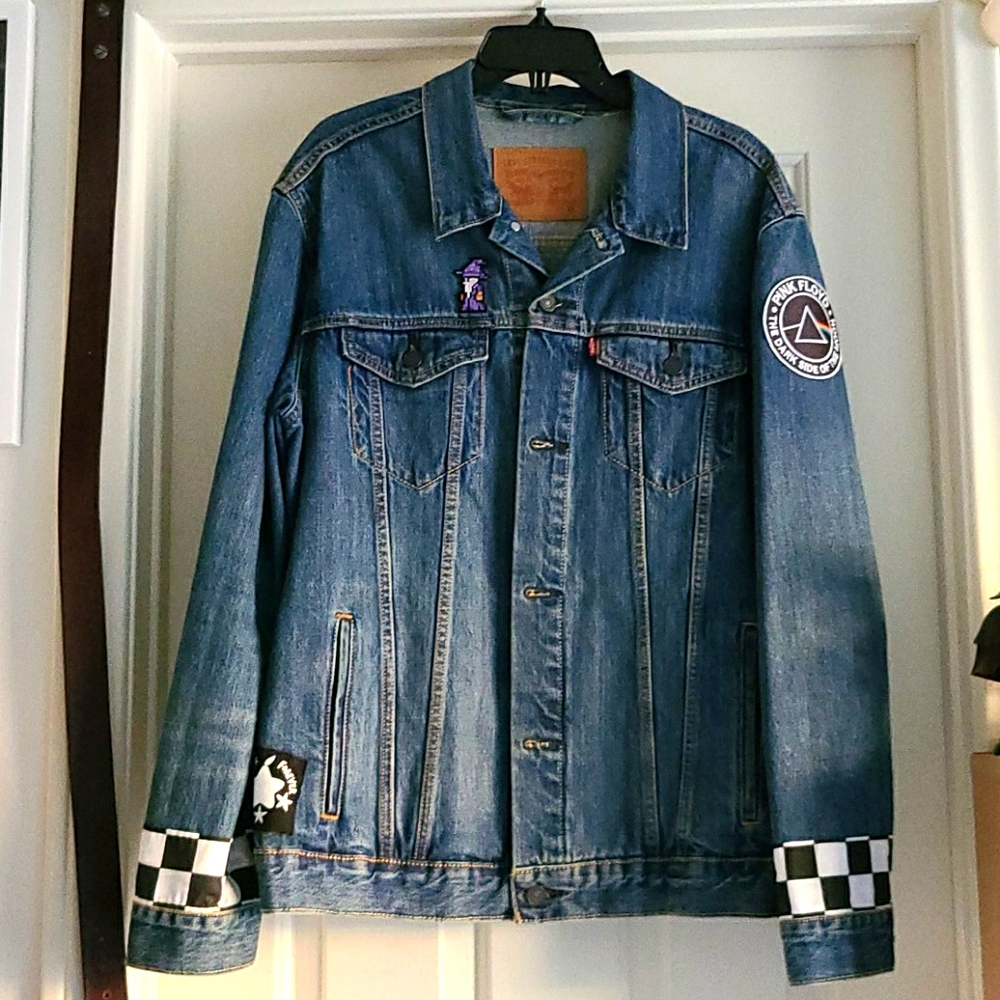 Levis Premium custom hand sewn trucker jacket